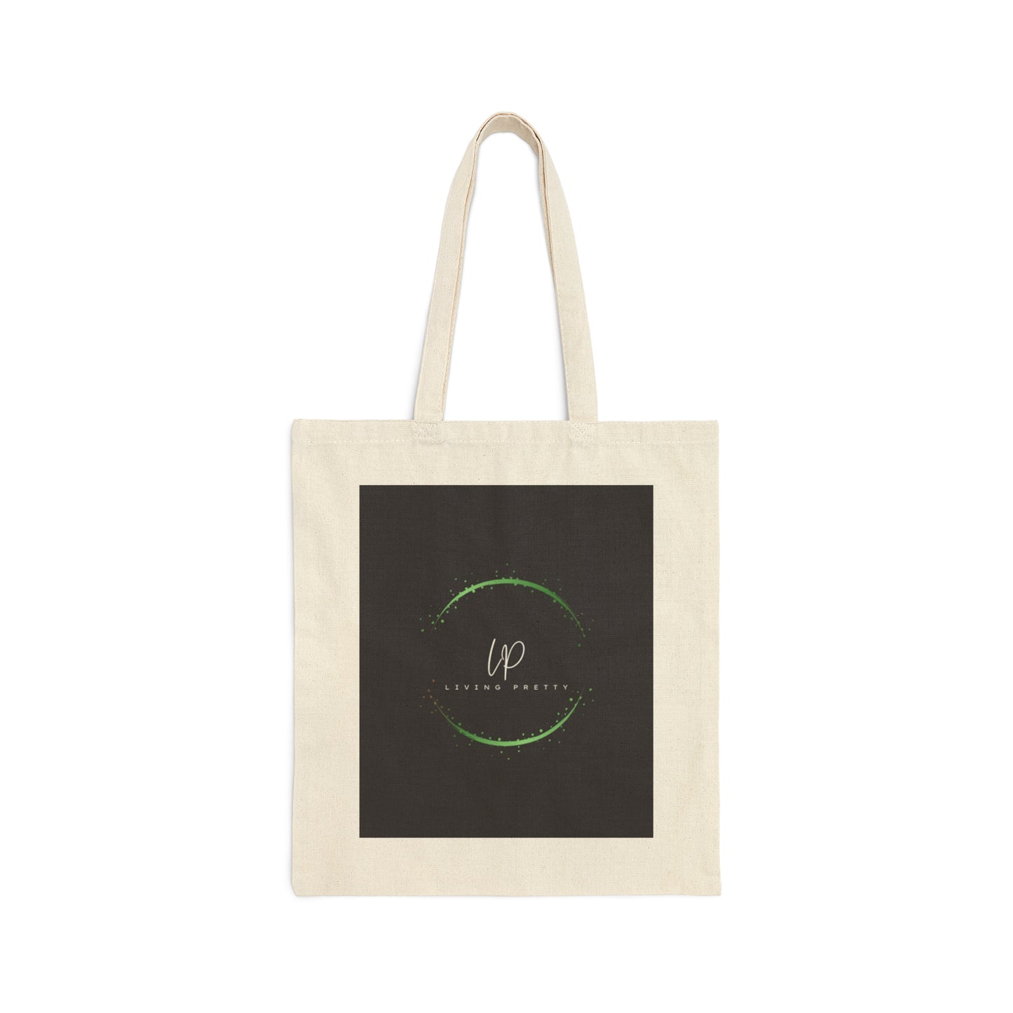 Living Pretty Cotton Canvas Tote Bag