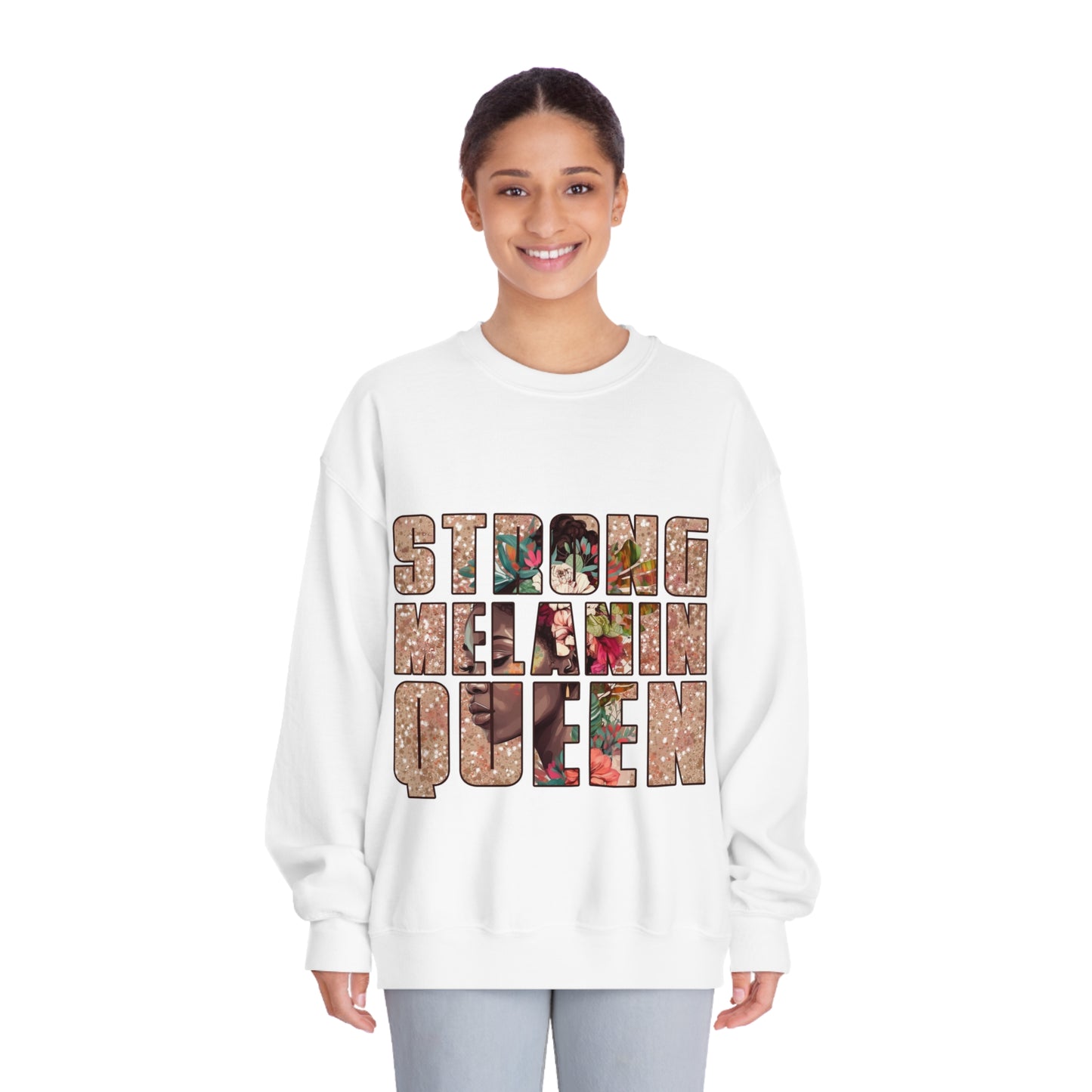 Copy of Strong Melanin Queen Crewneck Sweatshirt