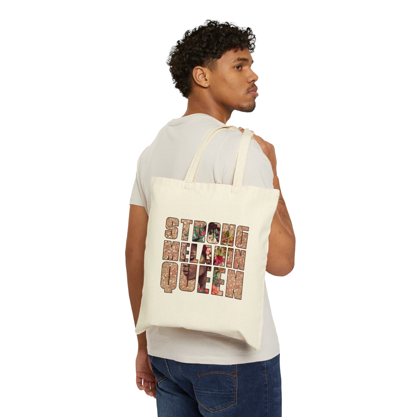 Melanin Queen tote bag