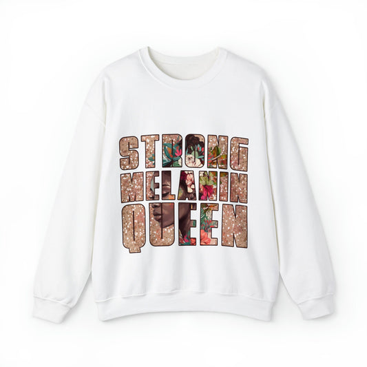 Strong Melanin Queen Crewneck Sweatshirt